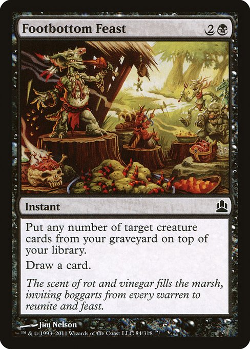 Footbottom Feast (84) [Commander 2011]
