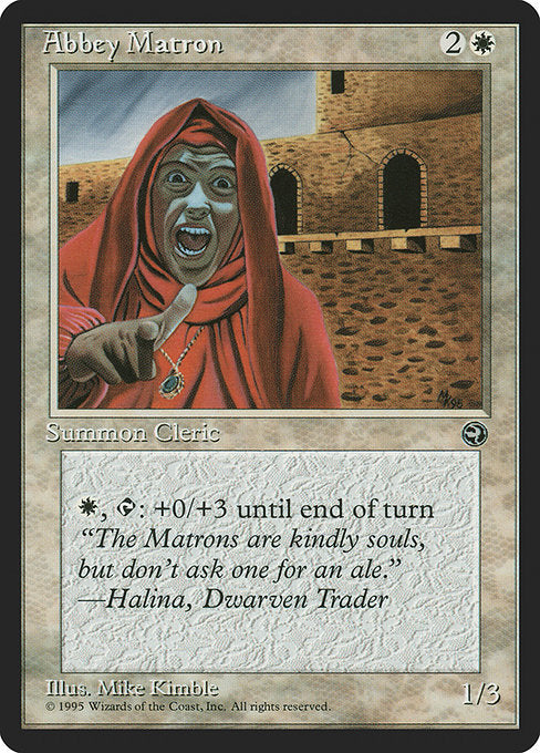 Abbey Matron (2a) [Homelands]