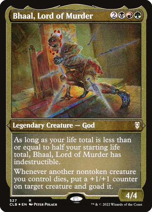 Bhaal, Lord of Murder (527) [Commander Legends: Battle for Baldur's Gate]