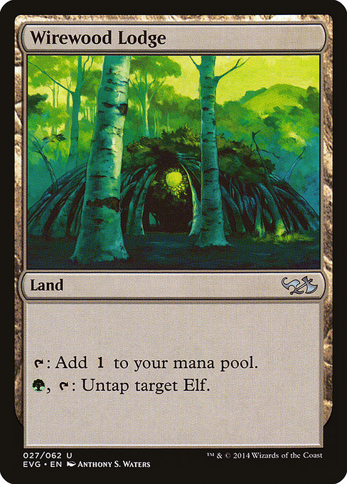 Wirewood Lodge (27) [Duel Decks Anthology: Elves vs. Goblins]