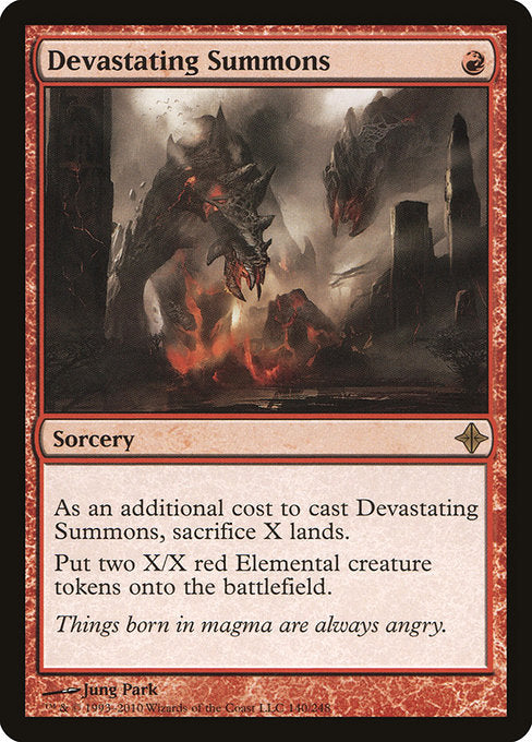Devastating Summons (140) [Rise of the Eldrazi]