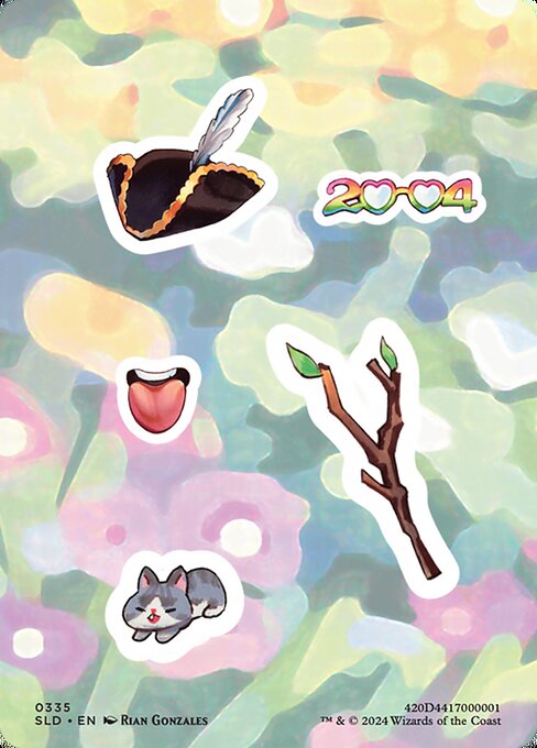 Sticker sheet (335) [Secret Lair Drop]
