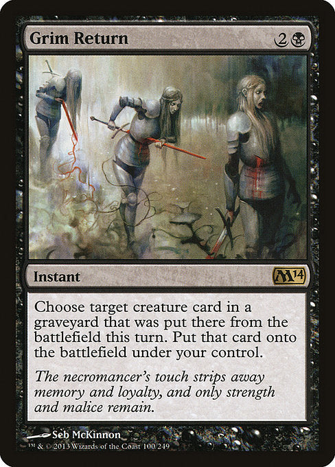 Grim Return (100) [Magic 2014]