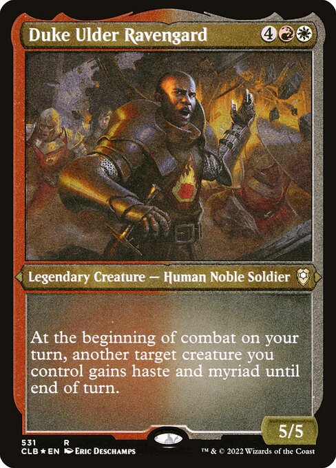 Duke Ulder Ravengard (531) [Commander Legends: Battle for Baldur's Gate]