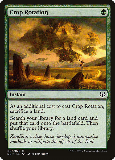 Crop Rotation (7) [Duel Decks: Nissa vs. Ob Nixilis]
