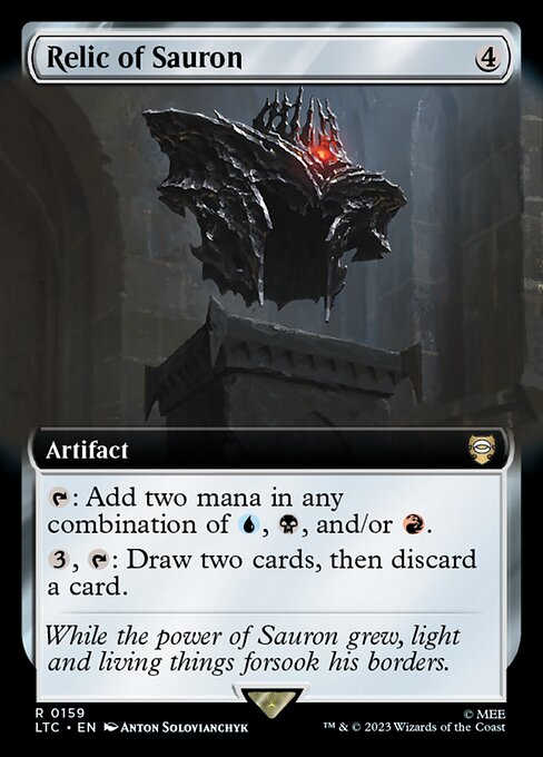 Relic of Sauron (159) [Tales of Middle-earth Commander] [Extended Art]