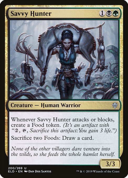 Savvy Hunter (200) [Throne of Eldraine]