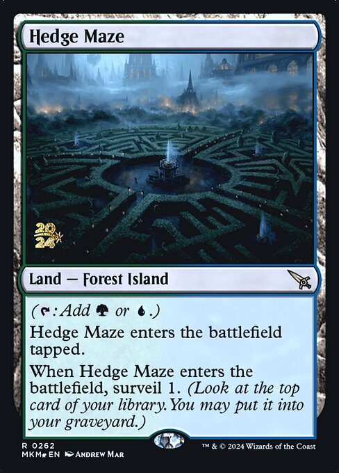 Hedge Maze (262s) [Murders at Karlov Manor Promos]