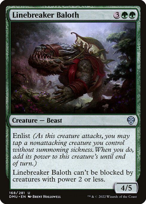 Linebreaker Baloth (168) [Dominaria United]