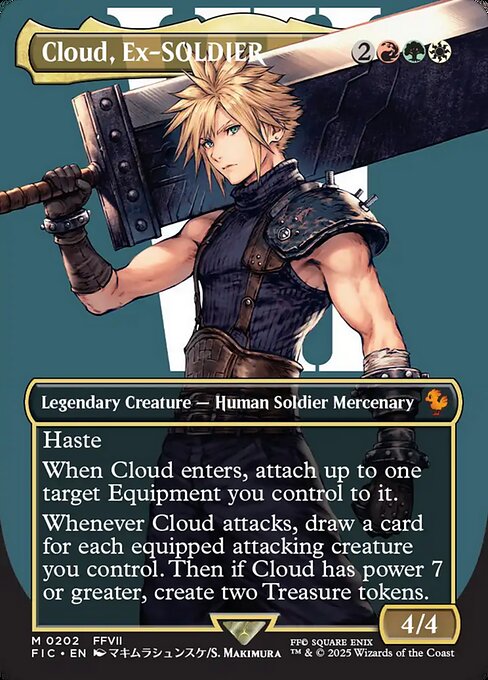 Cloud, Ex-SOLDIER (202) [Final Fantasy Commander]