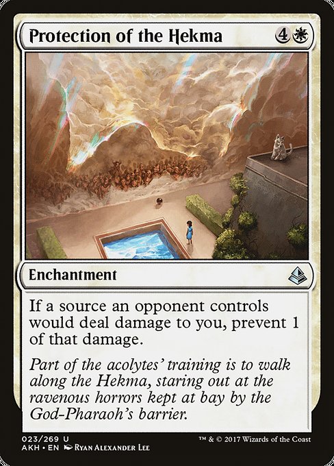 Protection of the Hekma (23) [Amonkhet]