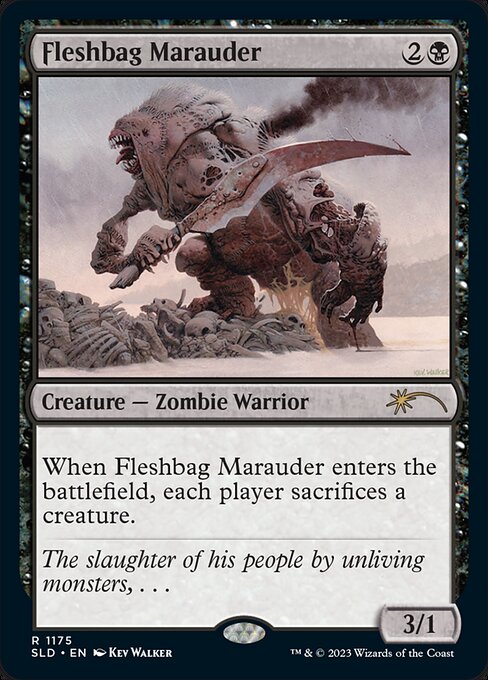 Fleshbag Marauder (1175) [Secret Lair Drop] [Full Art]