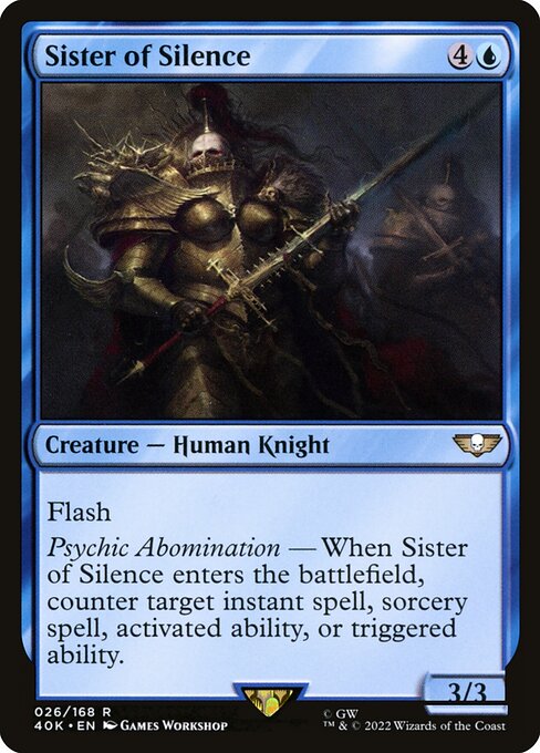 Sister of Silence (26) [Warhammer 40,000 Commander]