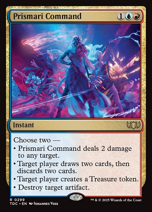 Prismari Command (299) [Tarkir: Dragonstorm Commander]