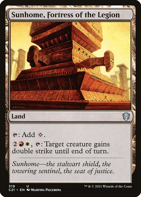 Sunhome, Fortress of the Legion (319) [Commander 2021]