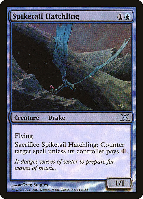 Spiketail Hatchling (111★) [Tenth Edition]