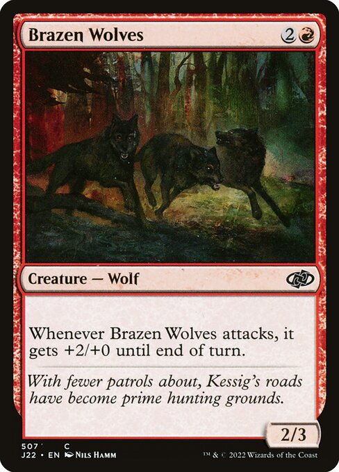Brazen Wolves (507) [Jumpstart 2022]