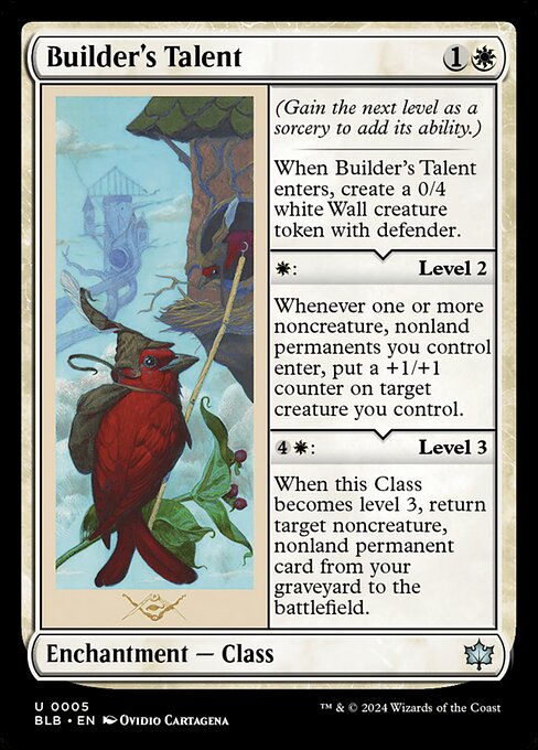 Builder's Talent (5) [Bloomburrow]