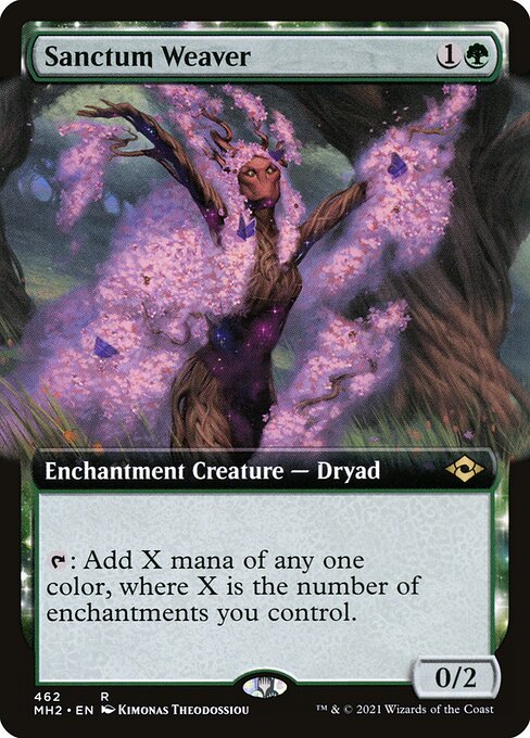 Sanctum Weaver (462) [Modern Horizons 2] [Extended Art]