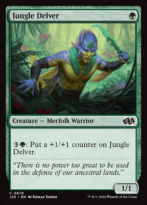 Jungle Delver (678) [Foundations Jumpstart]
