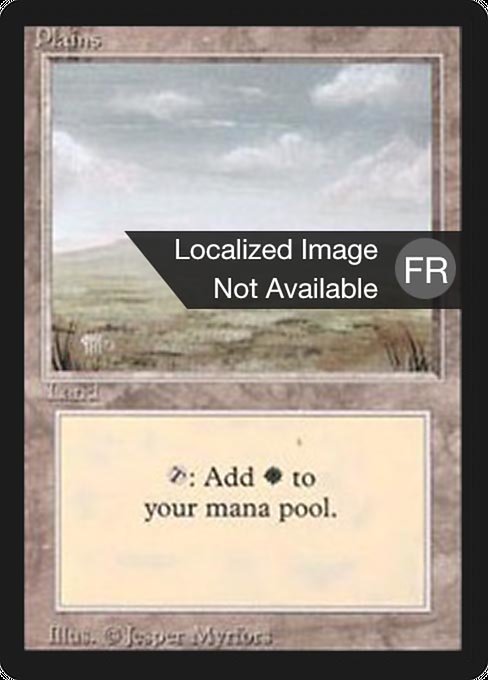 Plains (294) [Foreign Black Border]