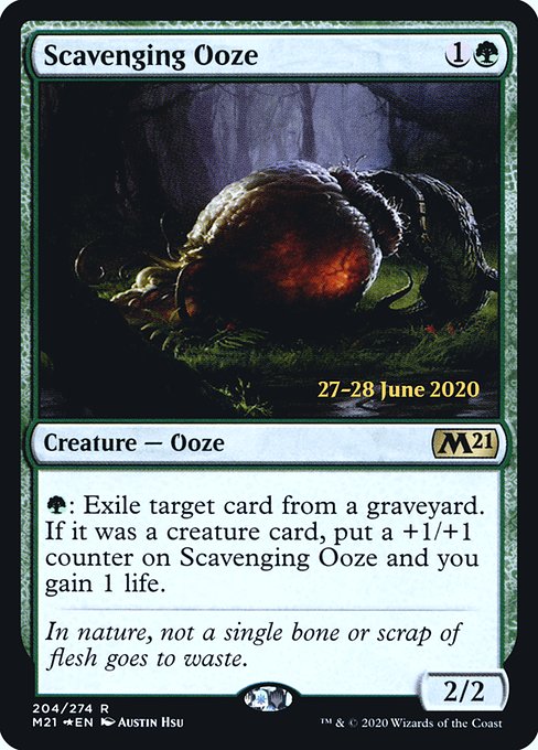 Scavenging Ooze (204s) [Core Set 2021 Promos]