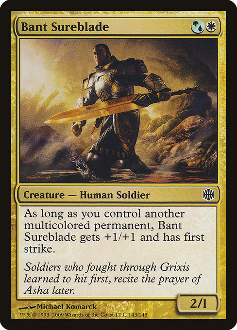 Bant Sureblade (143) [Alara Reborn]
