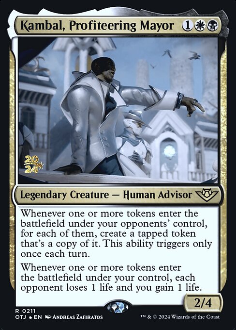 Kambal, Profiteering Mayor (211s) [Outlaws of Thunder Junction Promos]