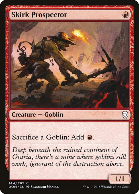 Skirk Prospector (144) [Dominaria]