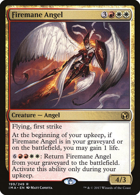 Firemane Angel (199) [Iconic Masters]
