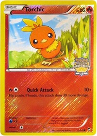 Torchic - 12/111 (City Championships) (012/111) [League and Championship Cards]