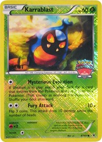 Karrablast - 8/101 (Championship Series) [Staff] (008/101) [League and Championship Cards]