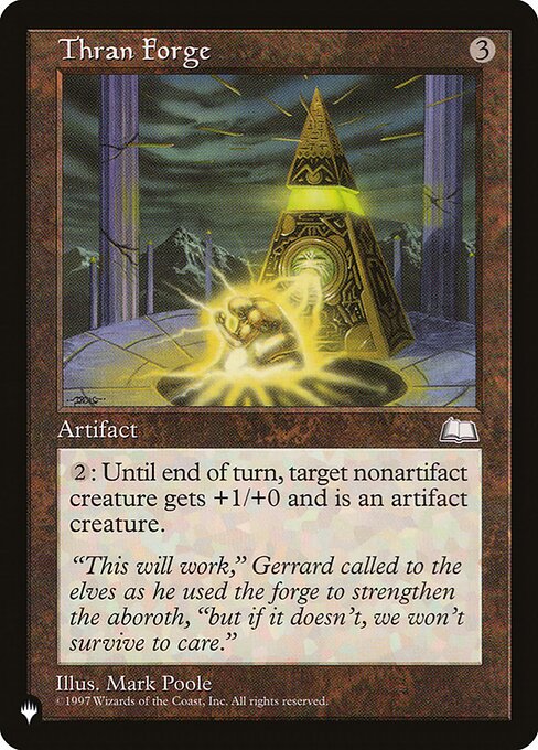 Thran Forge (WTH-159) [The List]