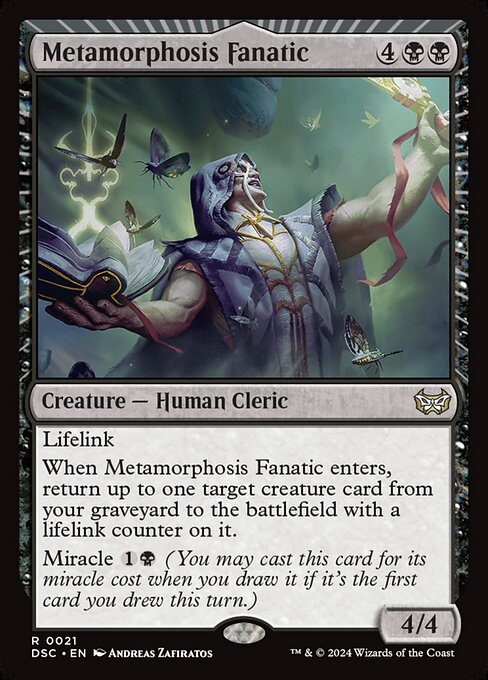 Metamorphosis Fanatic (21) [Duskmourn: House of Horror Commander]