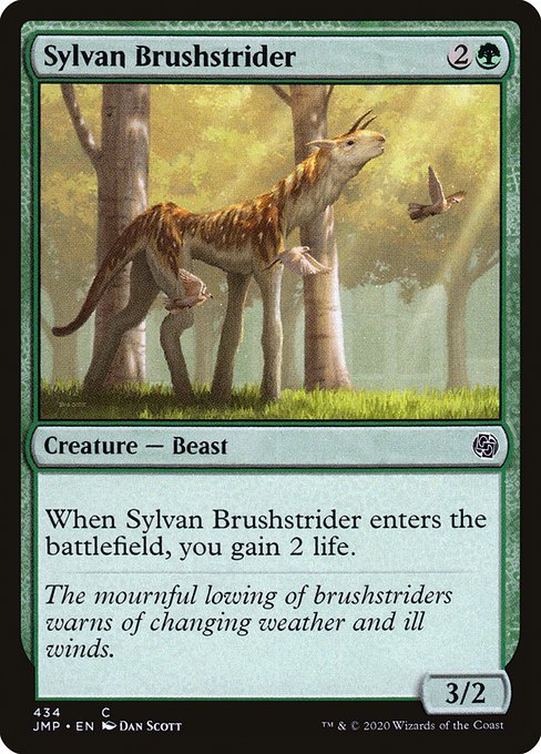 Sylvan Brushstrider (434) [Jumpstart]