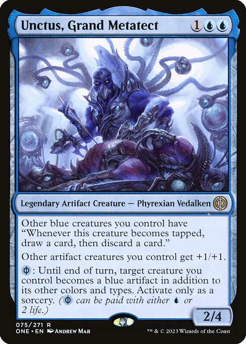 Unctus, Grand Metatect (75) [Phyrexia: All Will Be One]