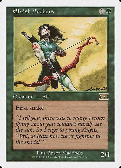 Elvish Archers (226) [Classic Sixth Edition]