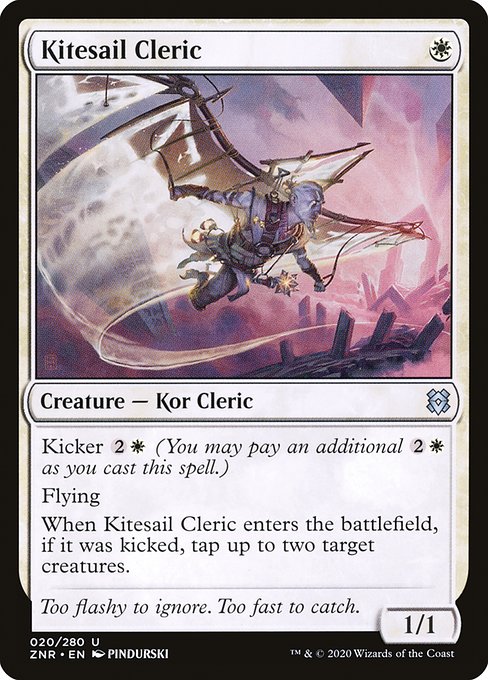 Kitesail Cleric (20) [Zendikar Rising]