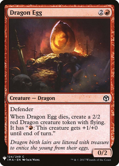 Dragon Egg (IMA-124) [The List]