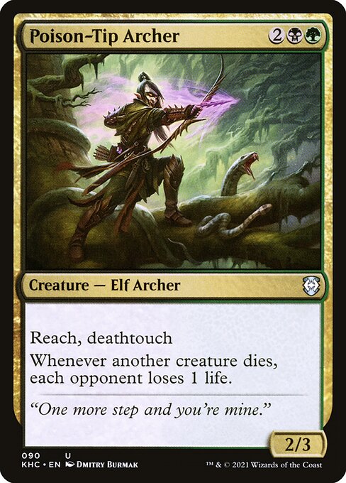 Poison-Tip Archer (90) [Kaldheim Commander]