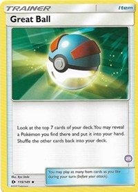 Great Ball (25) (Alolan Sandslash Half-Deck) (119/149) [SM Trainer Kit Alolan Sandslash and Alolan Ninetales]