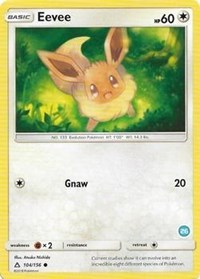 Eevee (26) (104/156) [SM Trainer Kit Alolan Sandslash and Alolan Ninetales]