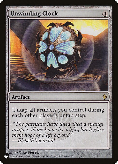 Unwinding Clock (NPH-164) [The List]