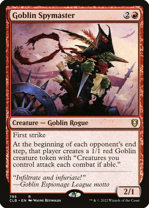 Goblin Spymaster (795) [Commander Legends: Battle for Baldur's Gate]