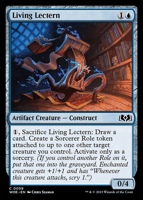 Living Lectern (59) [Wilds of Eldraine]