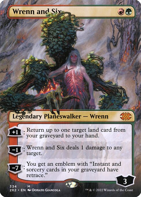 Wrenn and Six (334) [Double Masters 2022] [Borderless]