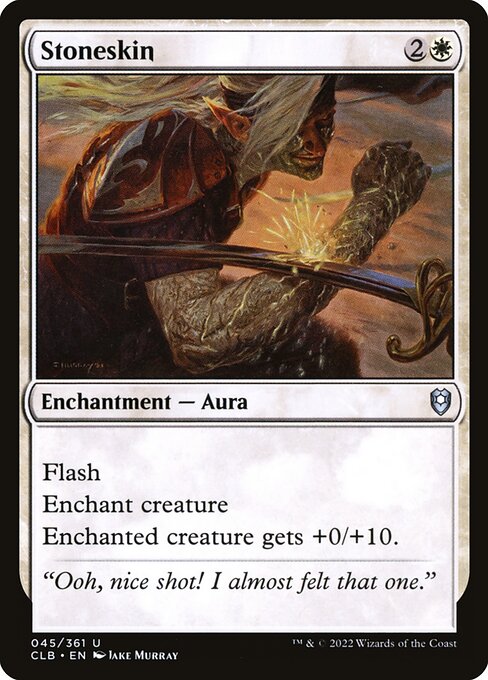 Stoneskin (45) [Commander Legends: Battle for Baldur's Gate]