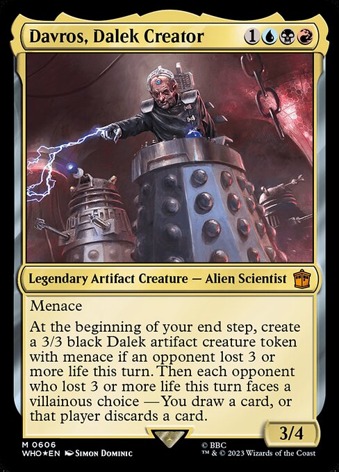 Davros, Dalek Creator (606) [Doctor Who]