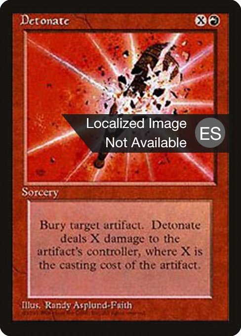 Detonate (184) [Fourth Edition Foreign Black Border]
