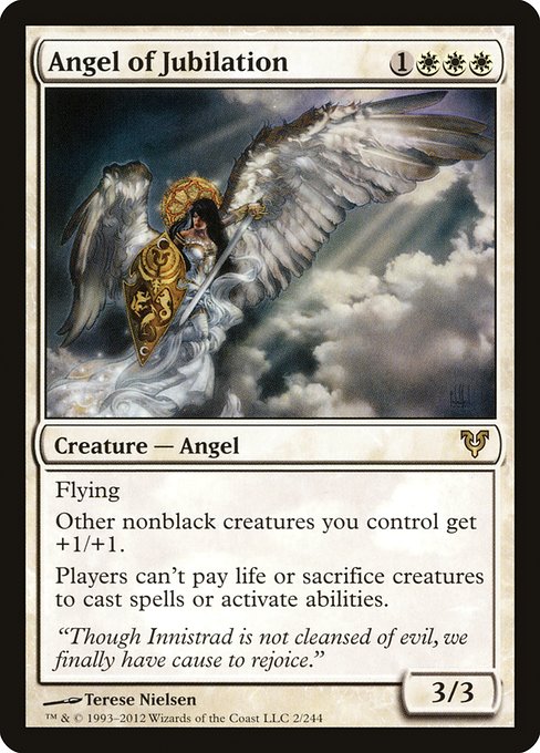 Angel of Jubilation (2) [Avacyn Restored]